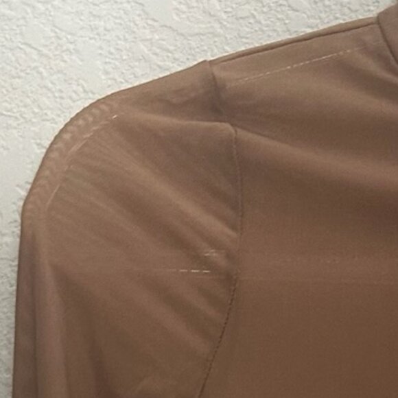 NWOT Mesh Sheer Long Sleeve Bodysuit Body Shaper - Picture 6 of 8